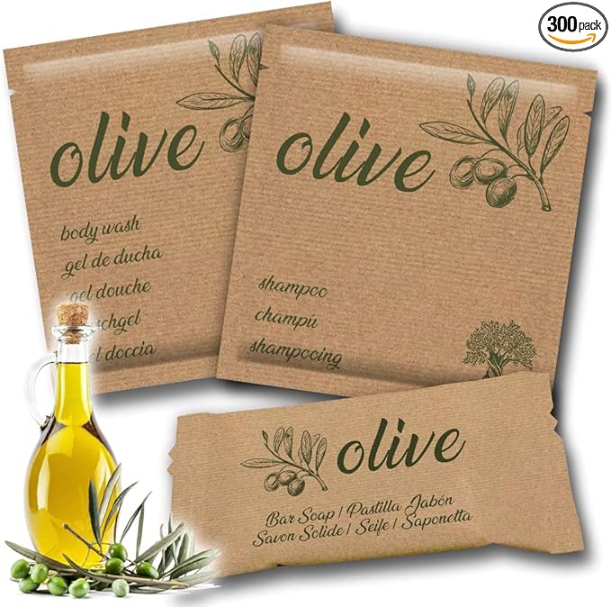 Olive Care – Set Cortesia Ospiti 100 Pezzi
