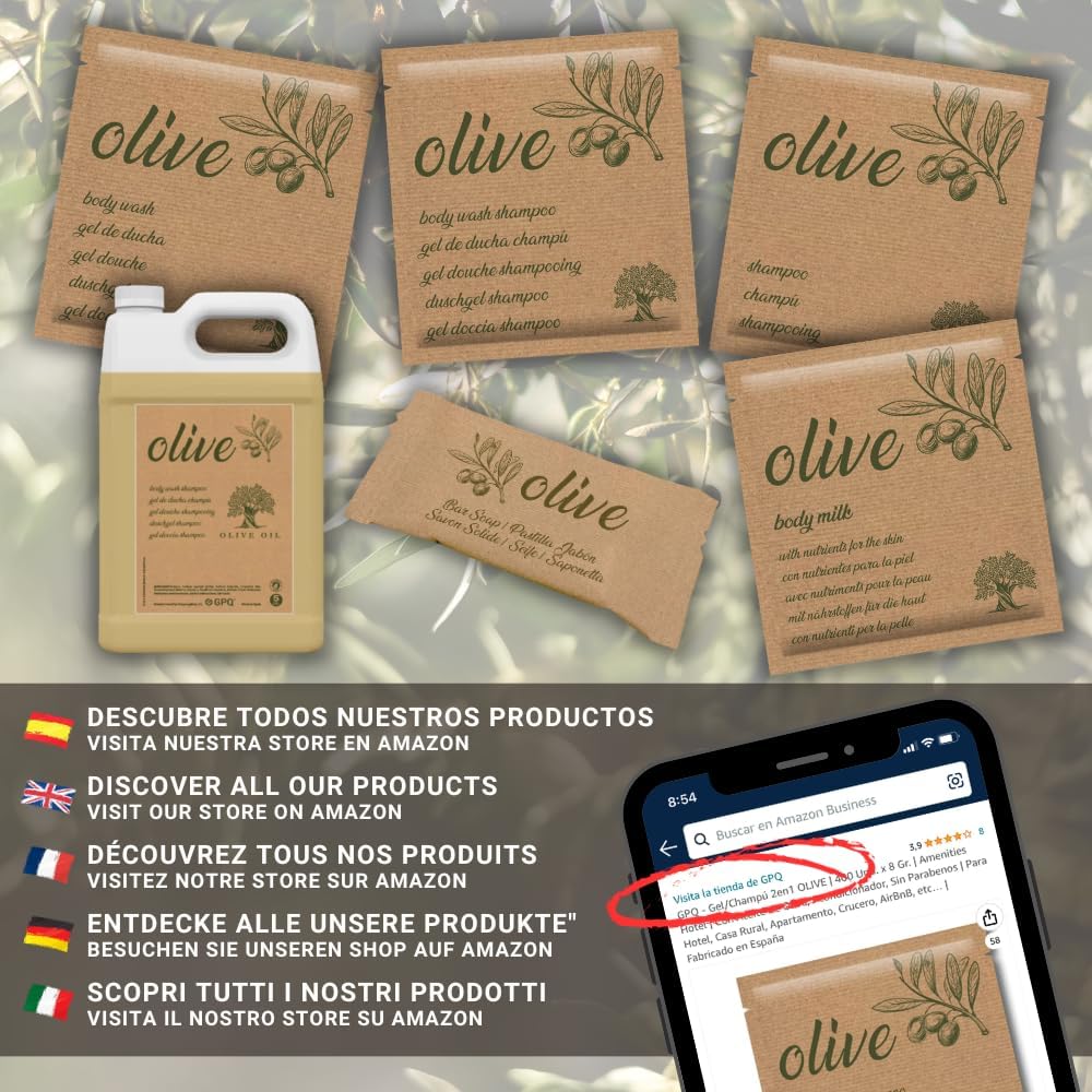 Olive Care – Set Cortesia Ospiti 100 Pezzi