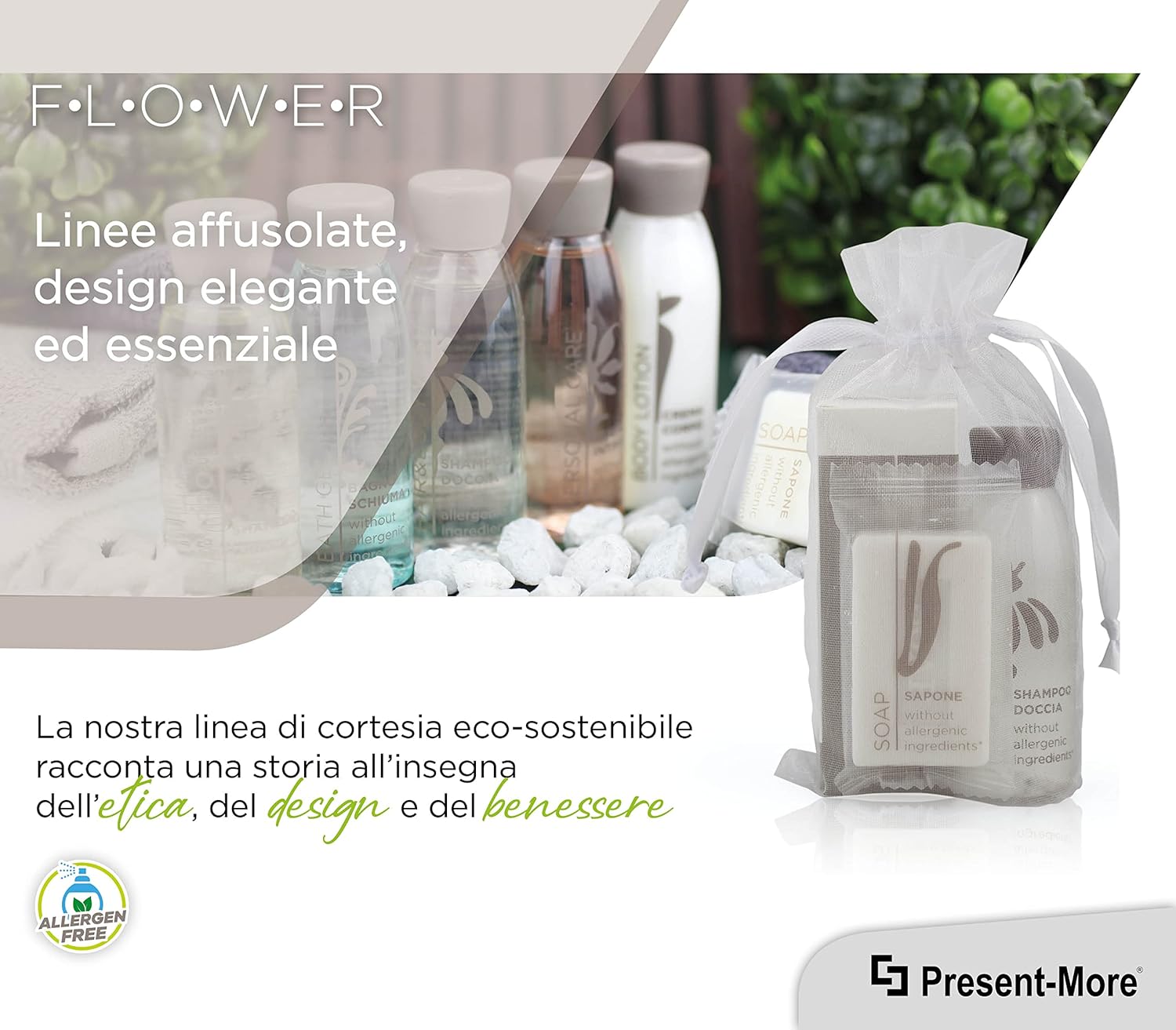 Set Cortesia Ospite “Tè Verde” – 35 Pezzi