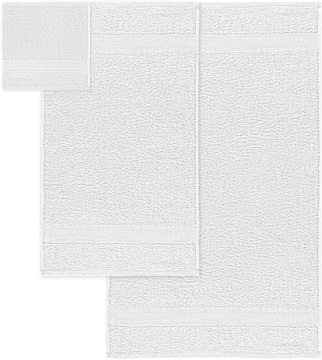 Set Asciugamani Luxury in Cotone – 6 Pezzi