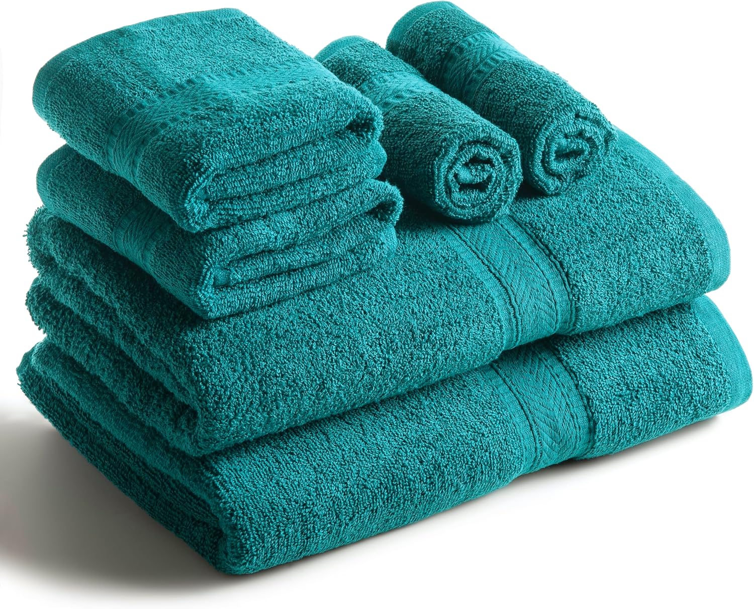 Set Asciugamani Luxury in Cotone – 6 Pezzi