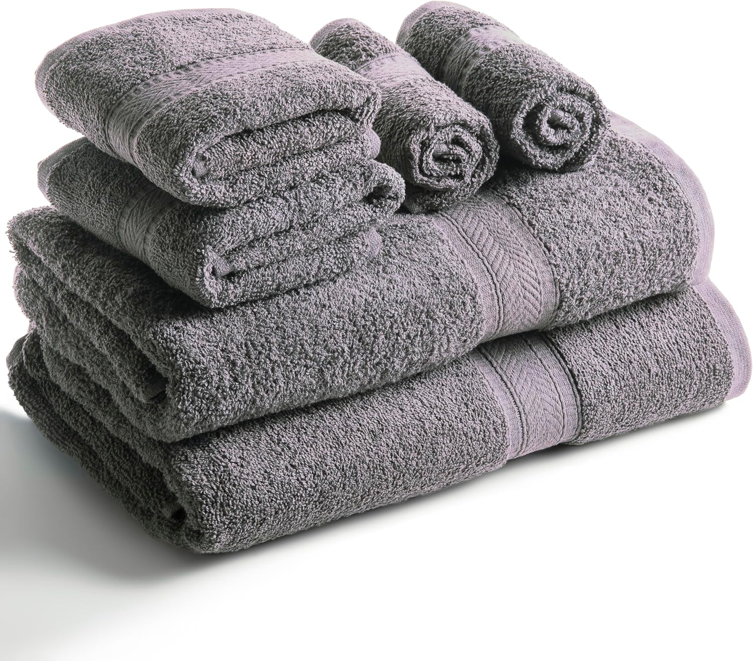Set Asciugamani Luxury in Cotone – 6 Pezzi