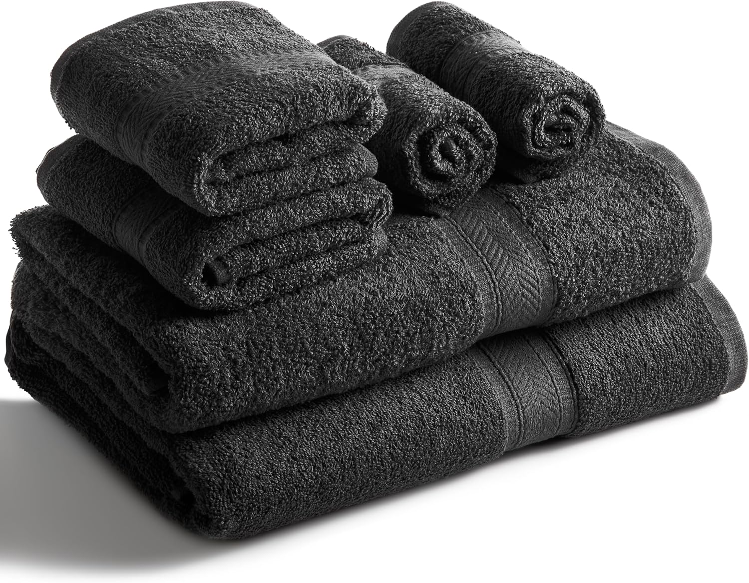 Set Asciugamani Luxury in Cotone – 6 Pezzi